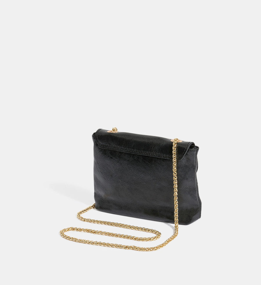 Sac Pochette MINI PIA METAL - Noir métal