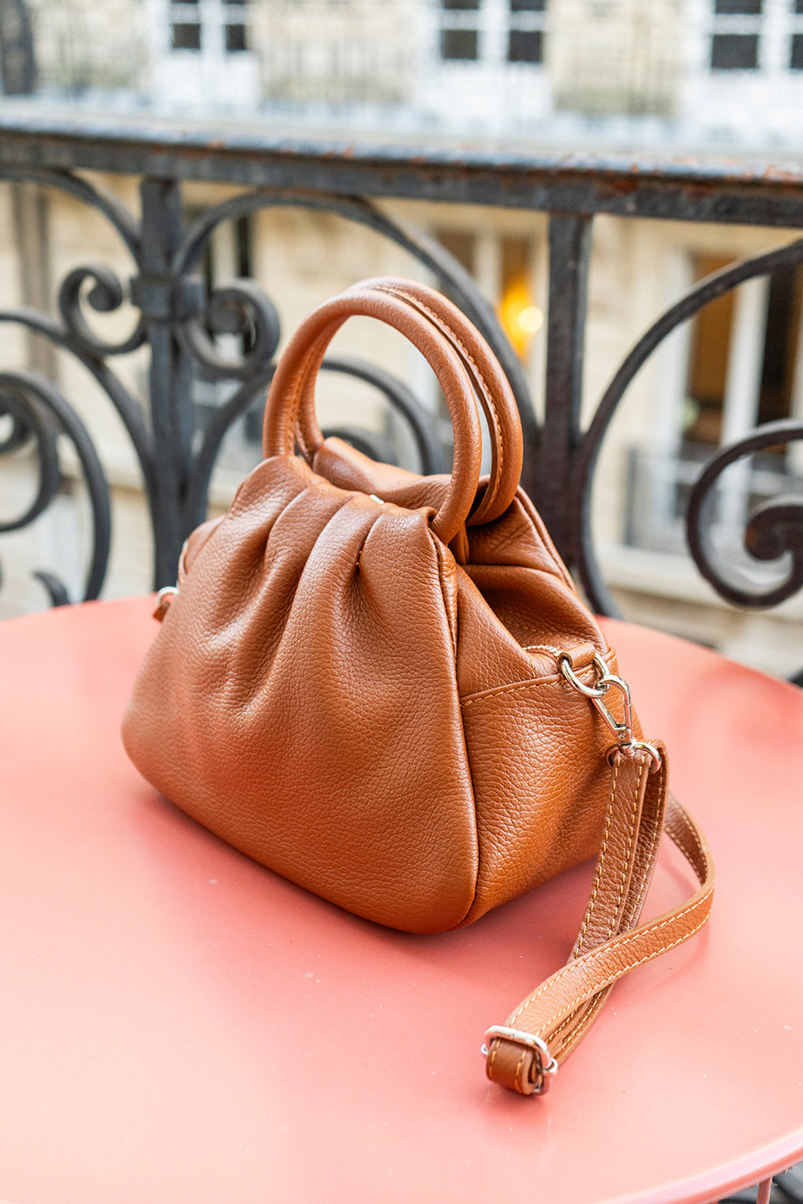 Sac à main AYLA - Cognac