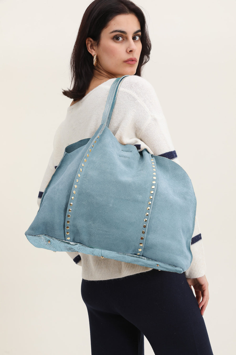 Sac Cabas GAELLE - Bleu clair