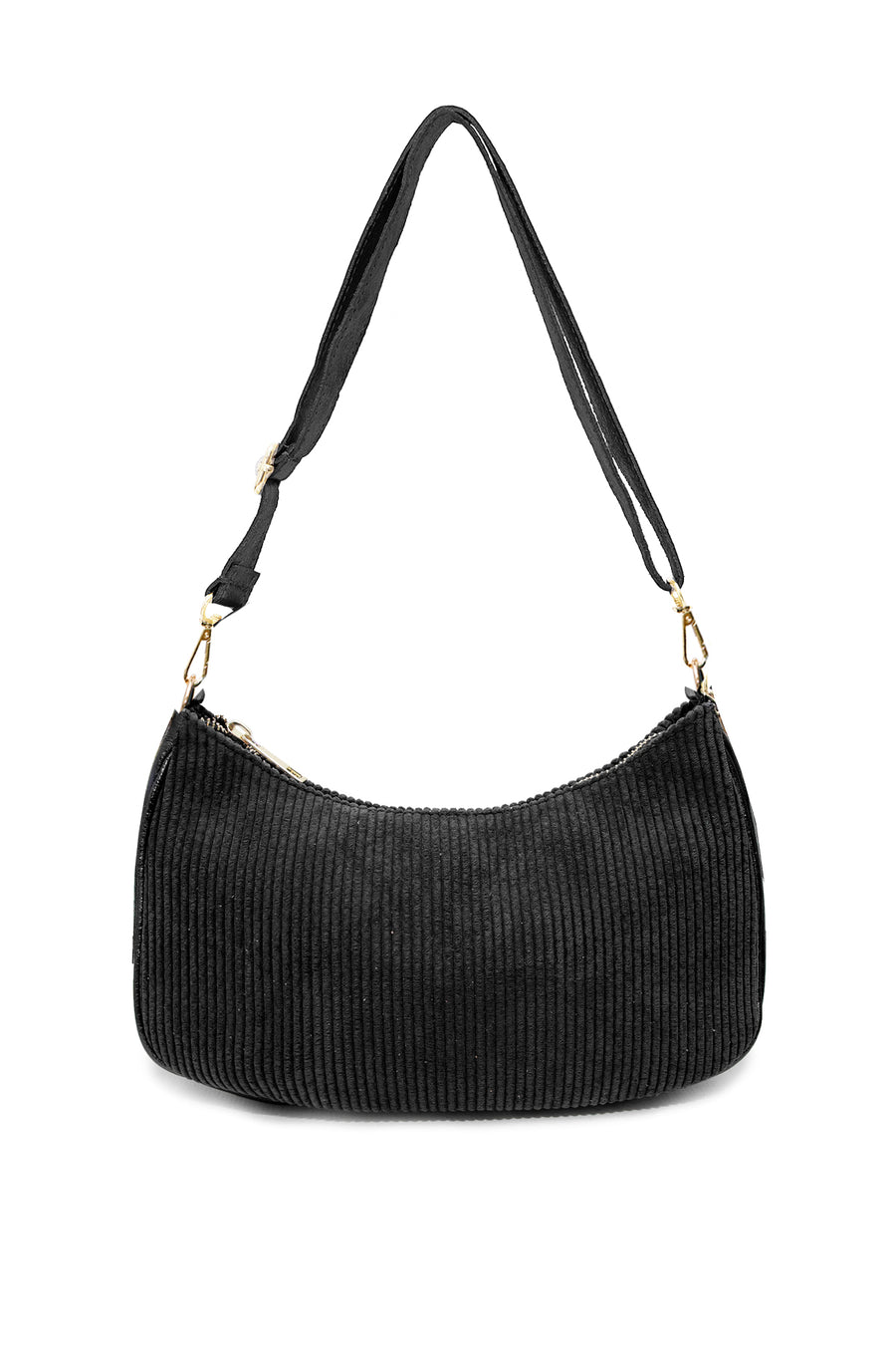 Sac ELEANORE VELOURS - Noir