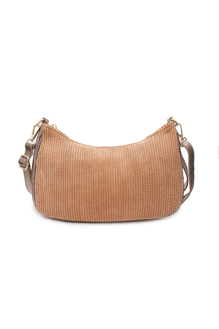 Sac ELEANORE VELOURS - Taupe