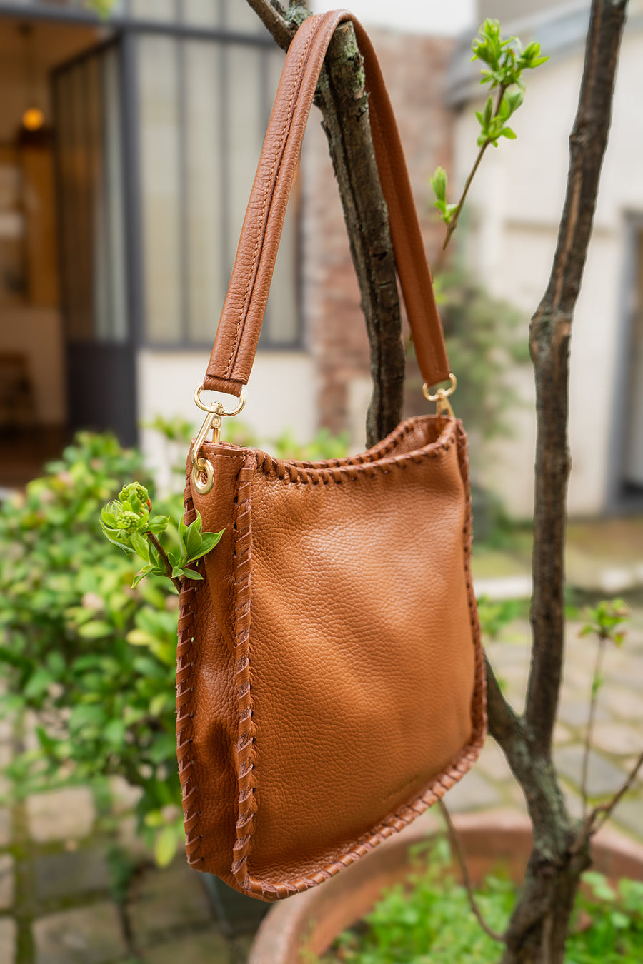 Sac STEPHANIE - Cognac